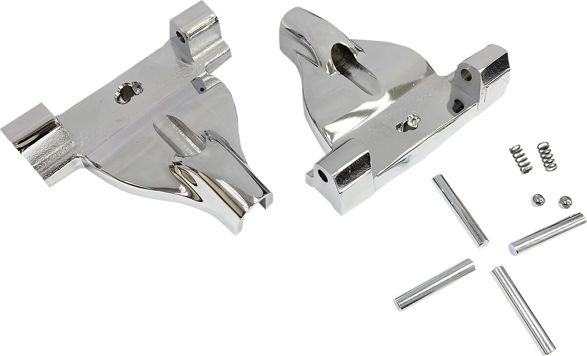 Passenger Floorboard Mount - Chrome