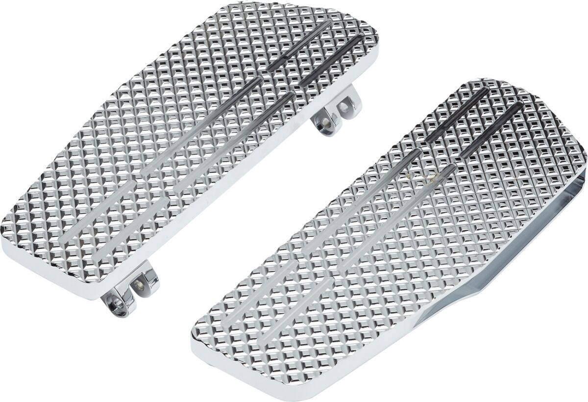 Billet County Floorboard - Chrome