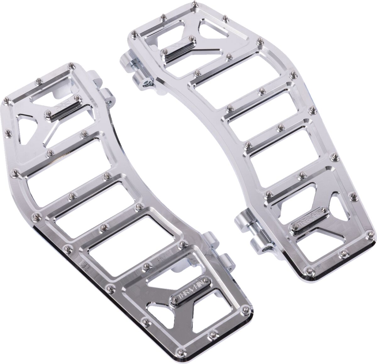 Aggressor Floorboards - Chrome
