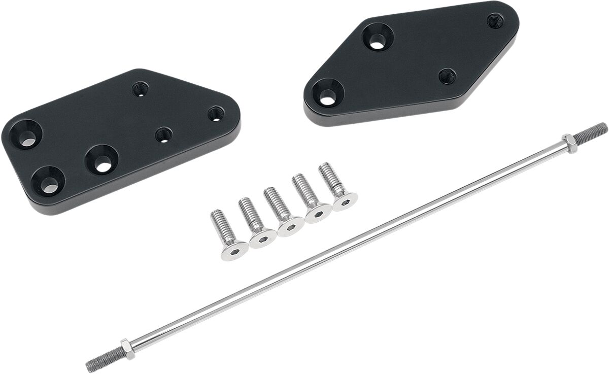 ACCUTRONIX EXTENSION PLATE 3" FORWARD CONTROL BLACK