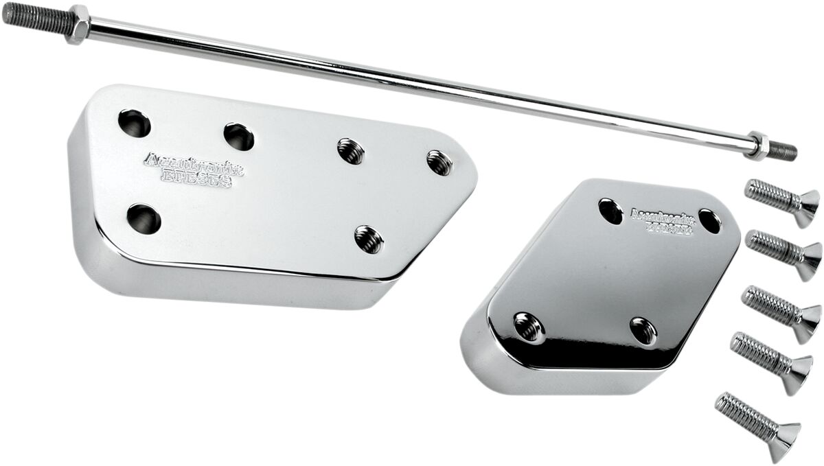 ACCUTRONIX EXTENSION PLATE 3" FORWARD CONTROL CHROME