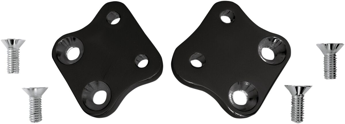 ACCUTRONIX ADAPTER PLATES KICK BACK FORWARD CONTROLS BLACK