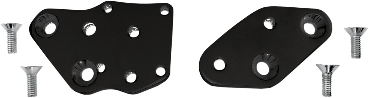 ACCUTRONIX ADAPTER PLATES KICK BACK FORWARD CONTROLS BLACK