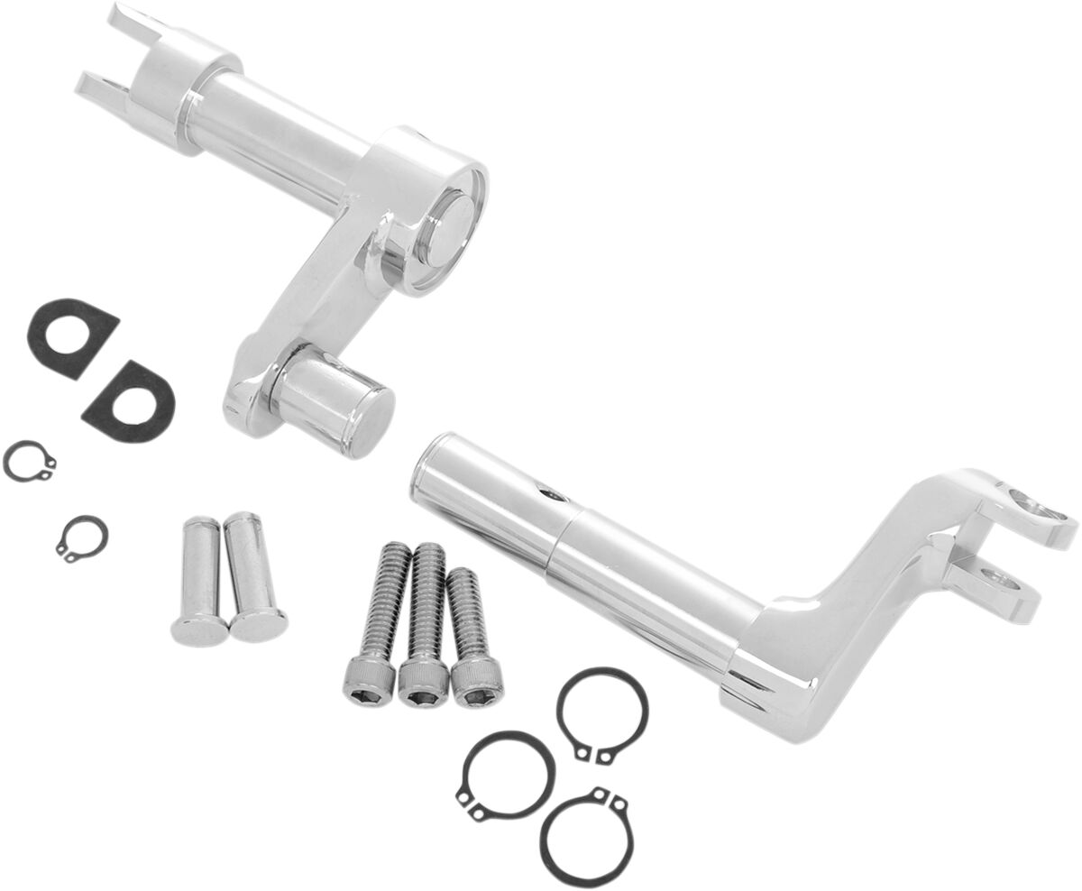 FORWARD CONTROL CONVERSION KIT +2" EXTENDED LENGTH CHROME XL 11-14
