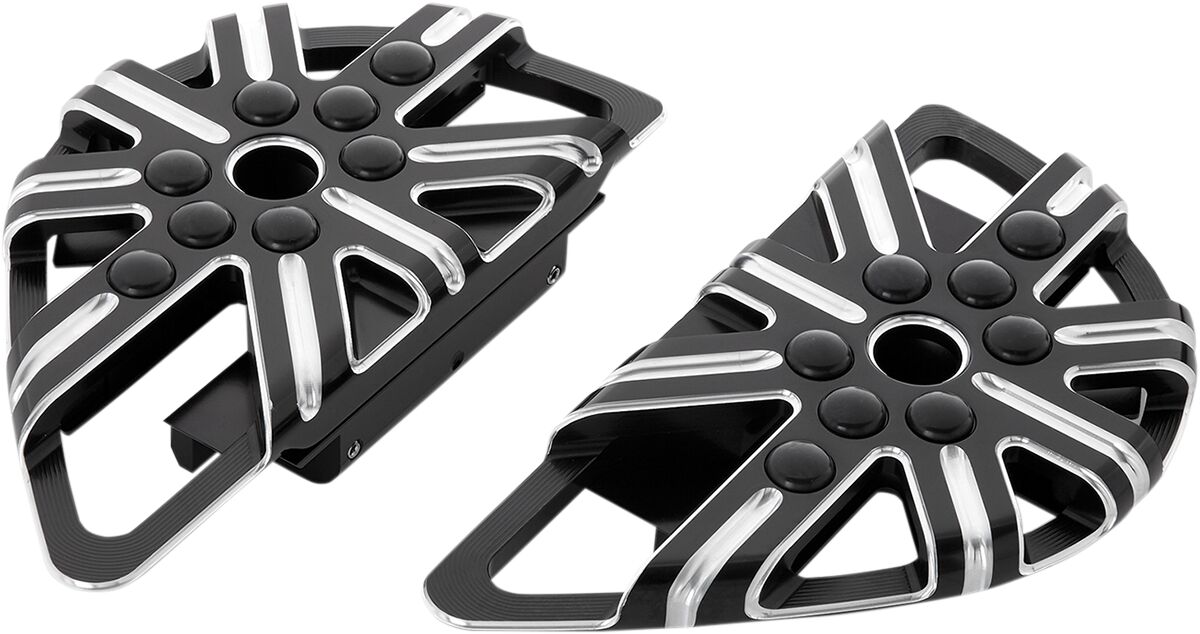 FLOORBOARDS PASSENGER 10-GAUGE STANDARD MOUNT BLACK