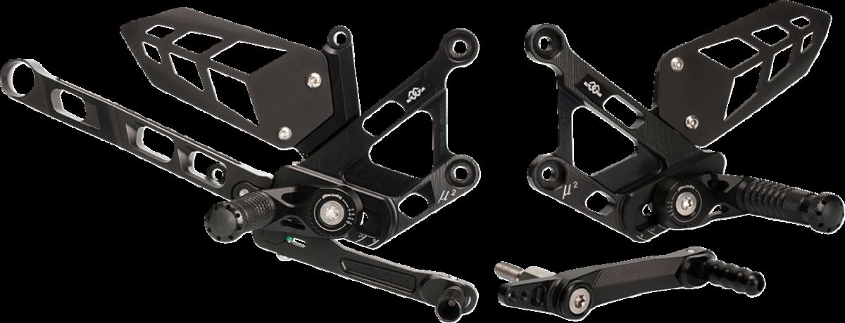 REARSET MUE2 BLACK YAMAHA
