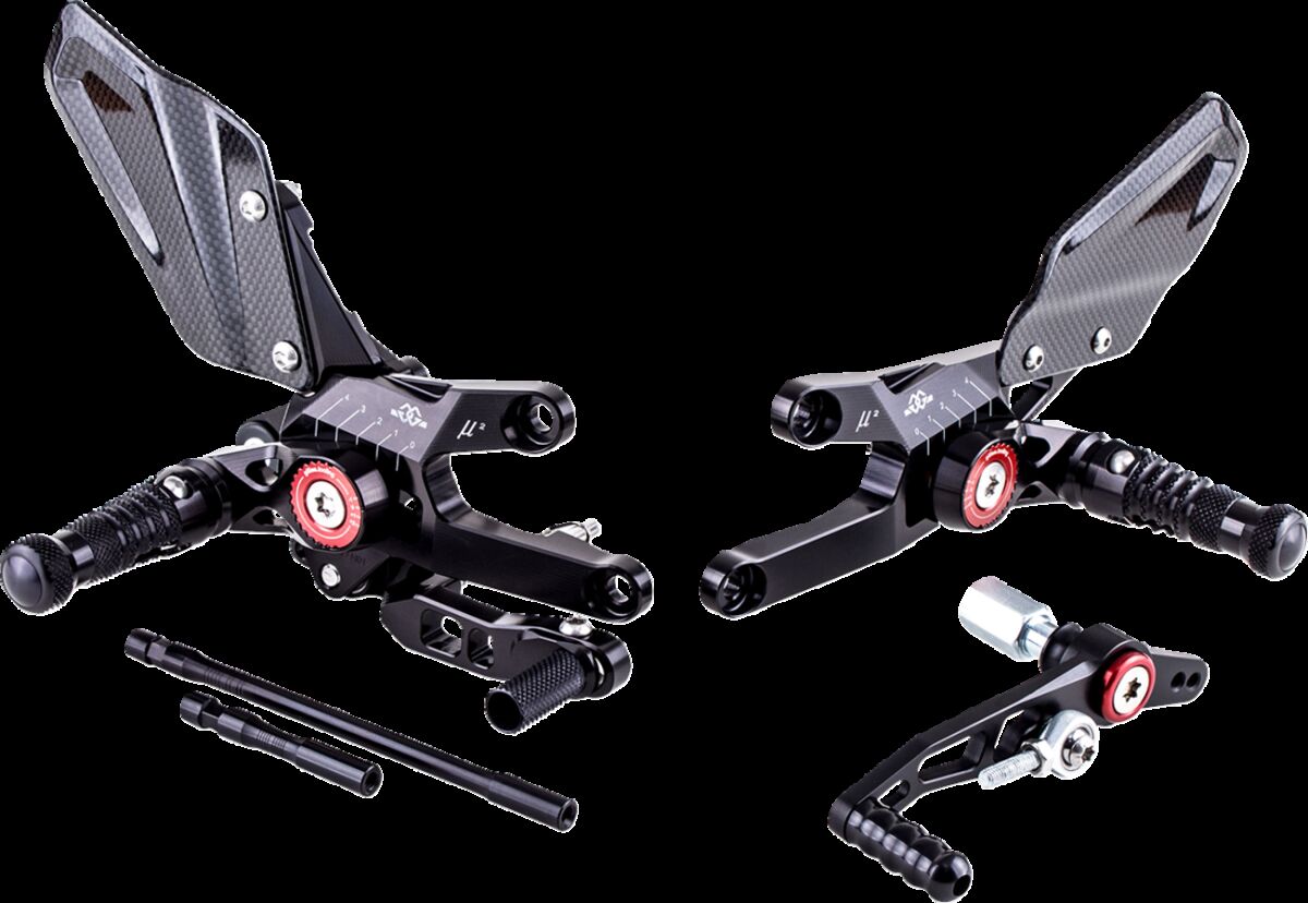 REARSET MUE2 BLACK HONDA
