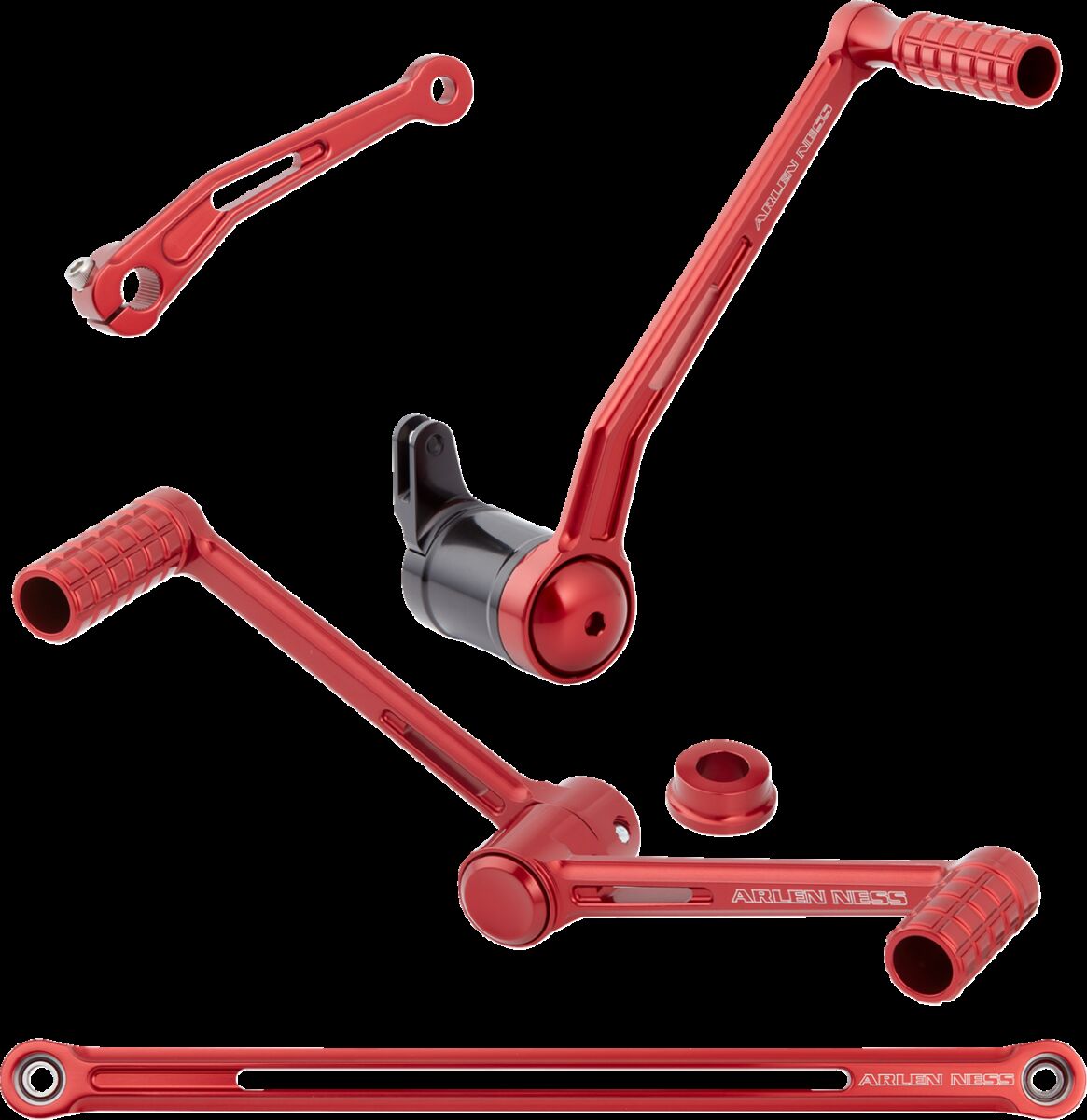 CONTROL KIT HEEL/TOE SPEEDLINER  RED