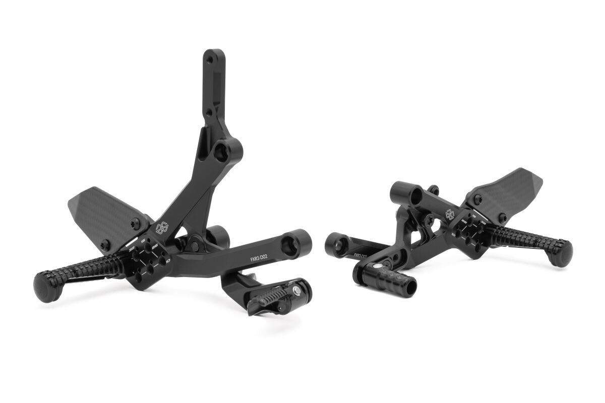REARSET FXR2 BLACK DULL DUCATI