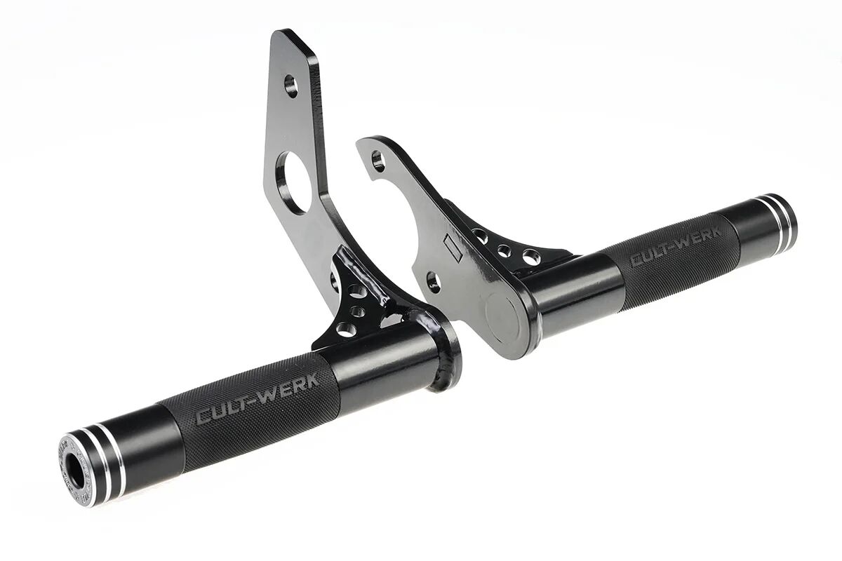 Tagumine kukkumiskaar Club Style X1, must, Softail M8