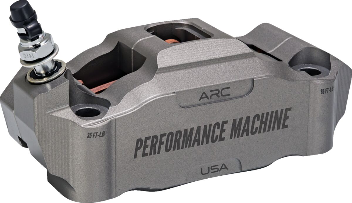 125 X 4, RACE SERIES RADIAL MOUNT CALIPER, LEFTGUNMTAL GRY