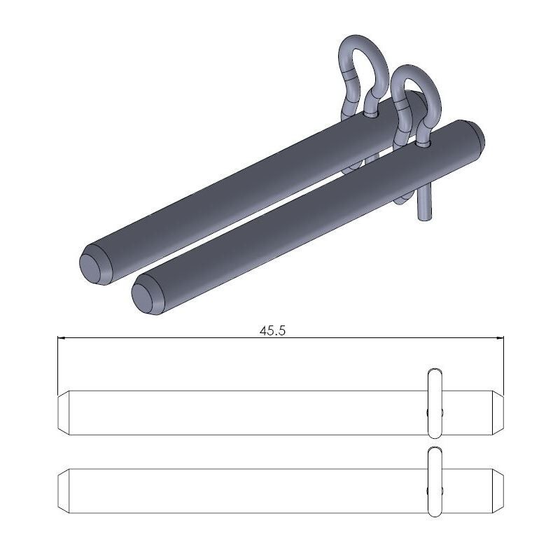 Piduriklotsi tihvt, OEM-asendus