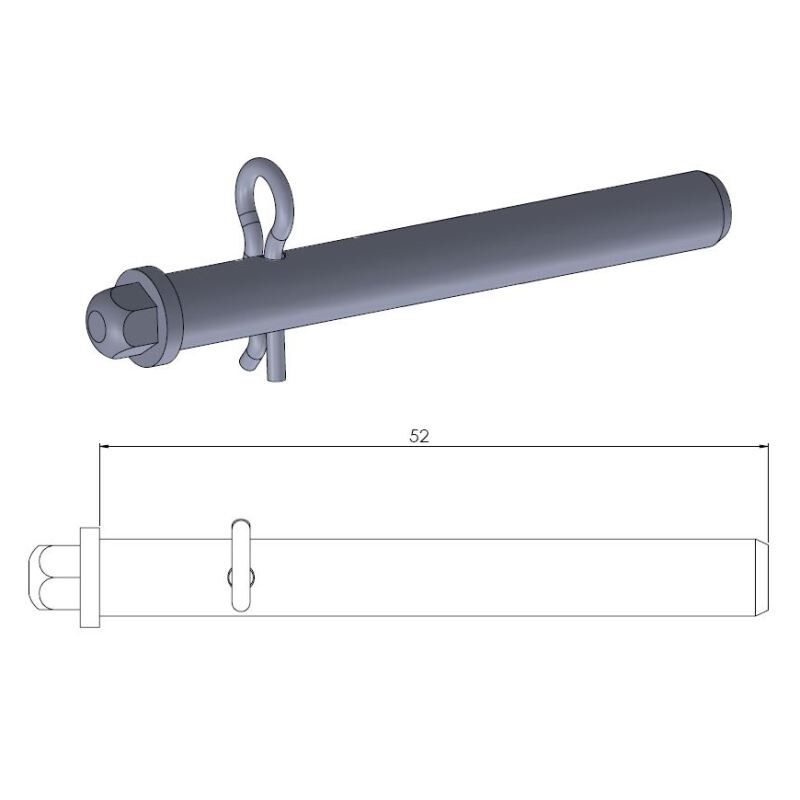 Piduriklotsi tihvt, OEM-asendus
