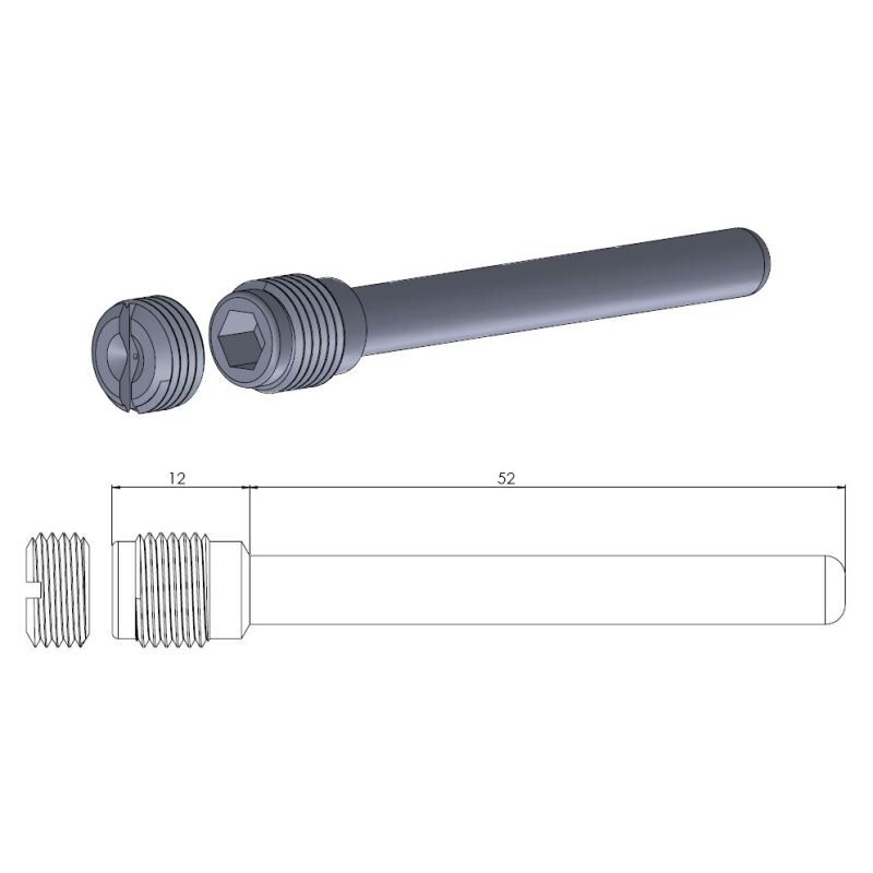 Piduriklotsi tihvt, OEM-asendus