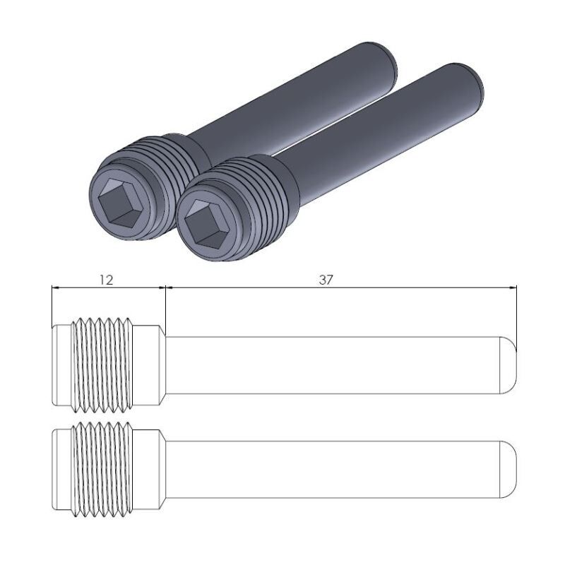 Piduriklotsi tihvt, OEM-asendus