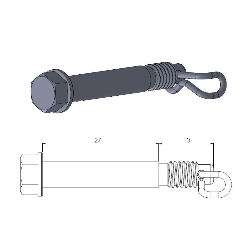 Piduriklotsi tihvt, OEM-asendus