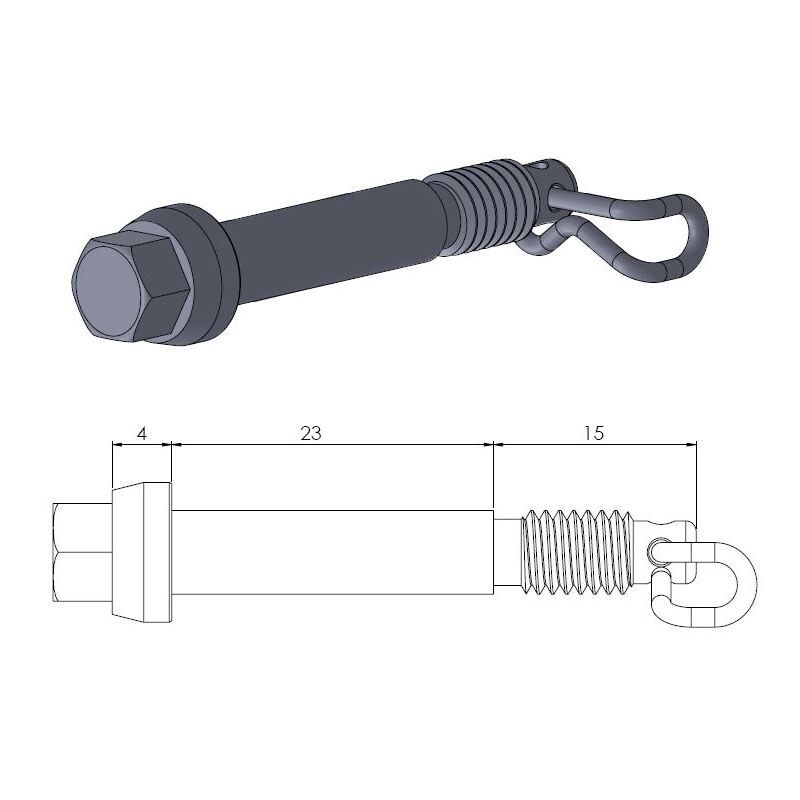 Piduriklotsi tihvt, OEM-asendus
