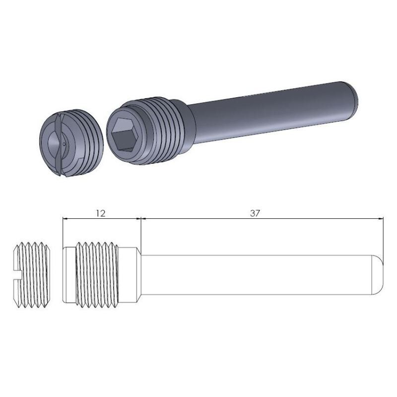 Piduriklotsi tihvt, OEM-asendus