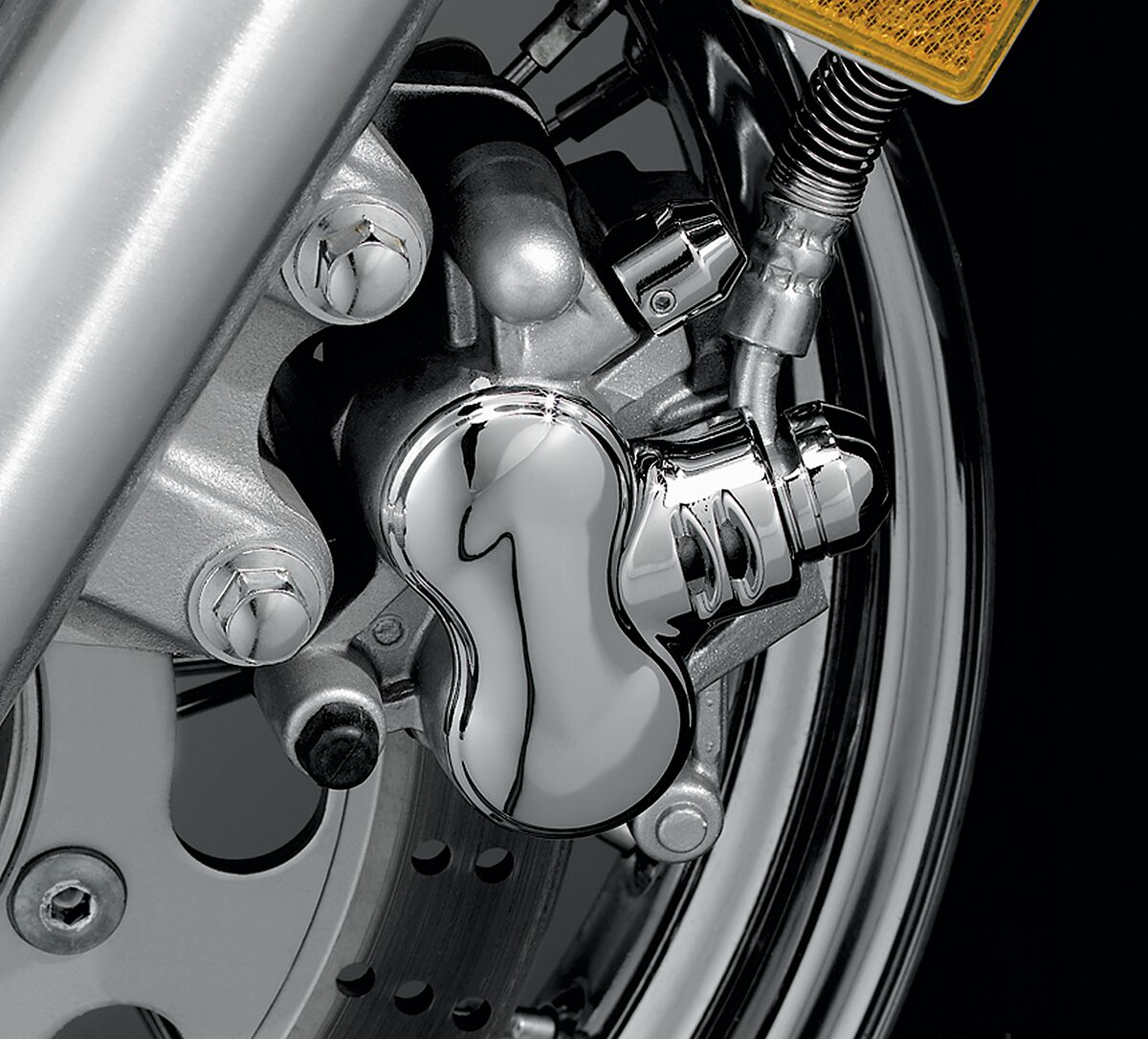 CALIPER COVER FRONT CHROME
