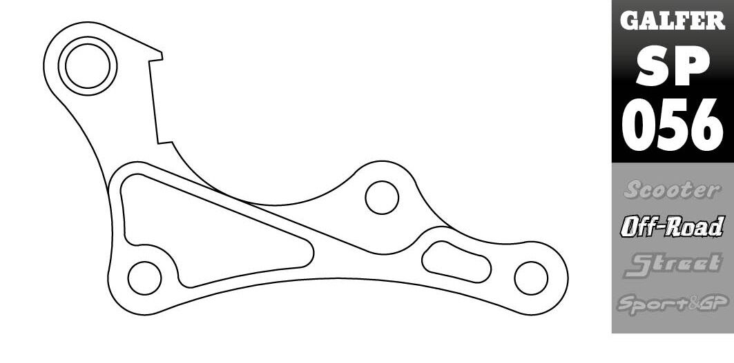 BRAKE CALIPER RELOCATION ADAPTOR