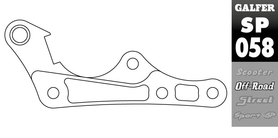 BRAKE CALIPER RELOCATION ADAPTOR