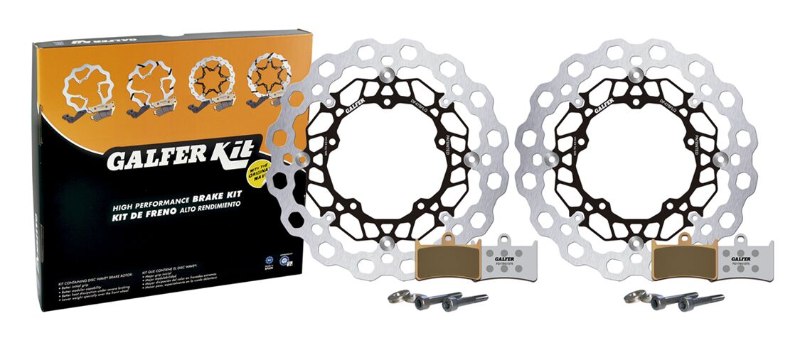 BRAKE KIT OVERSIZE CUBIQ FRONT