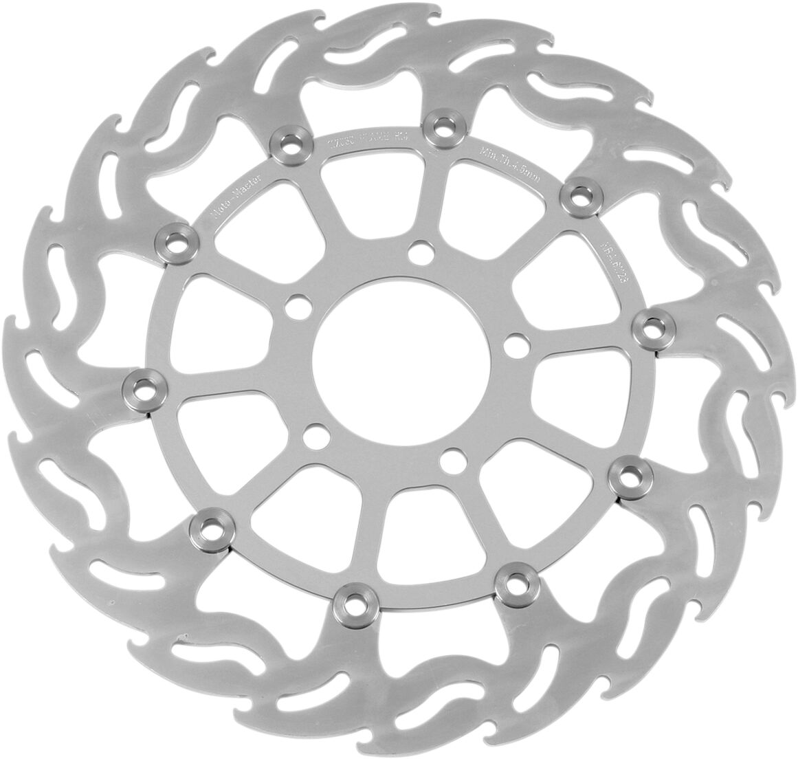 BRAKE ROTOR FLOATING FLAME BLACK