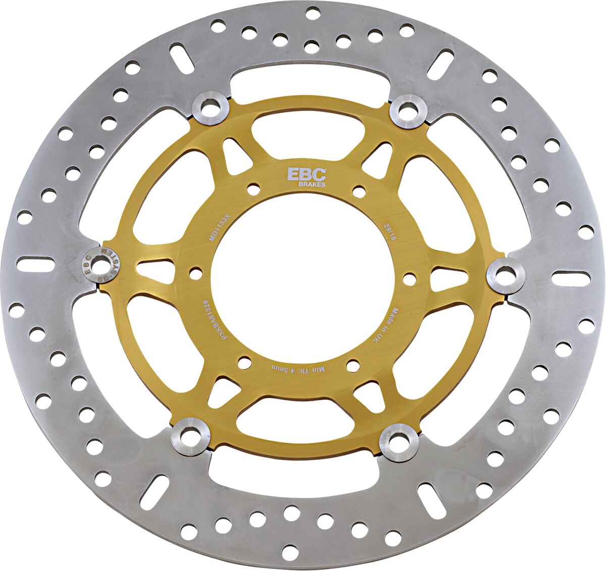 BRAKE ROTOR X SERIES FLOATING ROUND