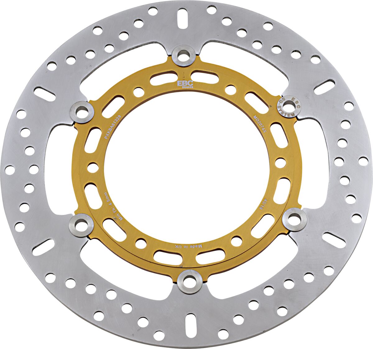 BRAKE ROTOR X SERIES FLOATING ROUND