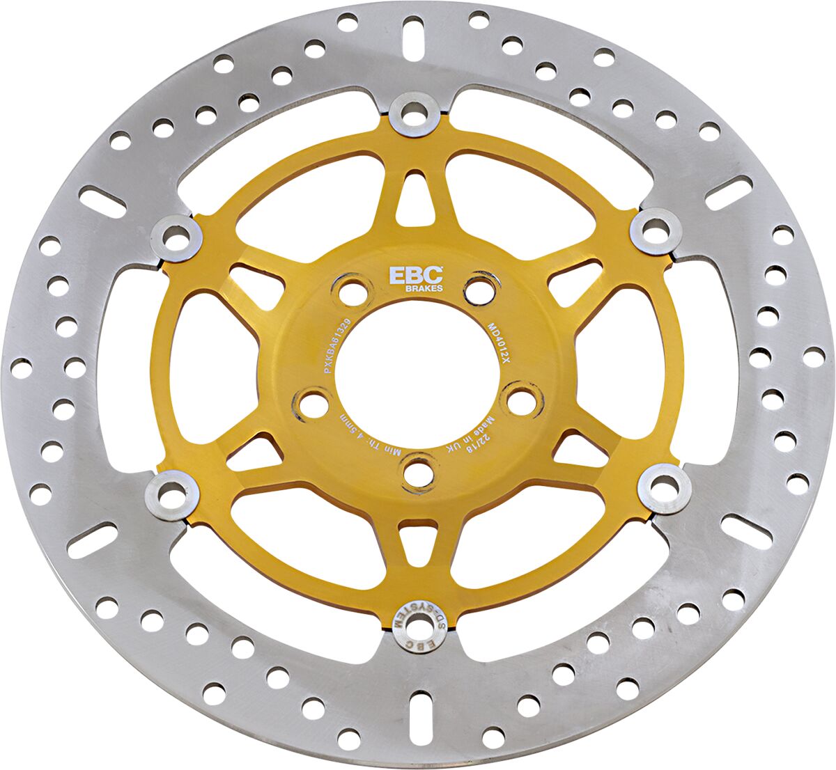 BRAKE ROTOR X SERIES FLOATING ROUND