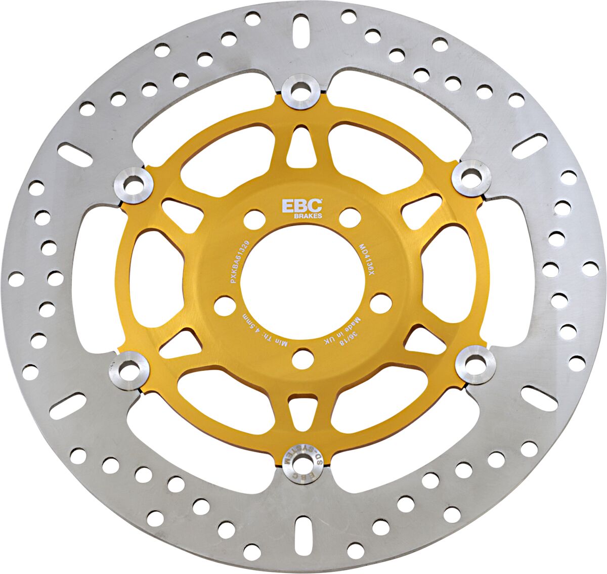 BRAKE ROTOR X SERIES FLOATING ROUND