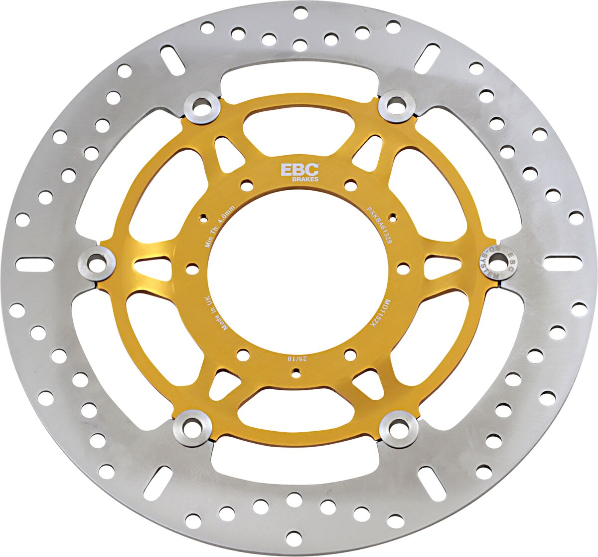 BRAKE ROTOR X SERIES FLOATING ROUND