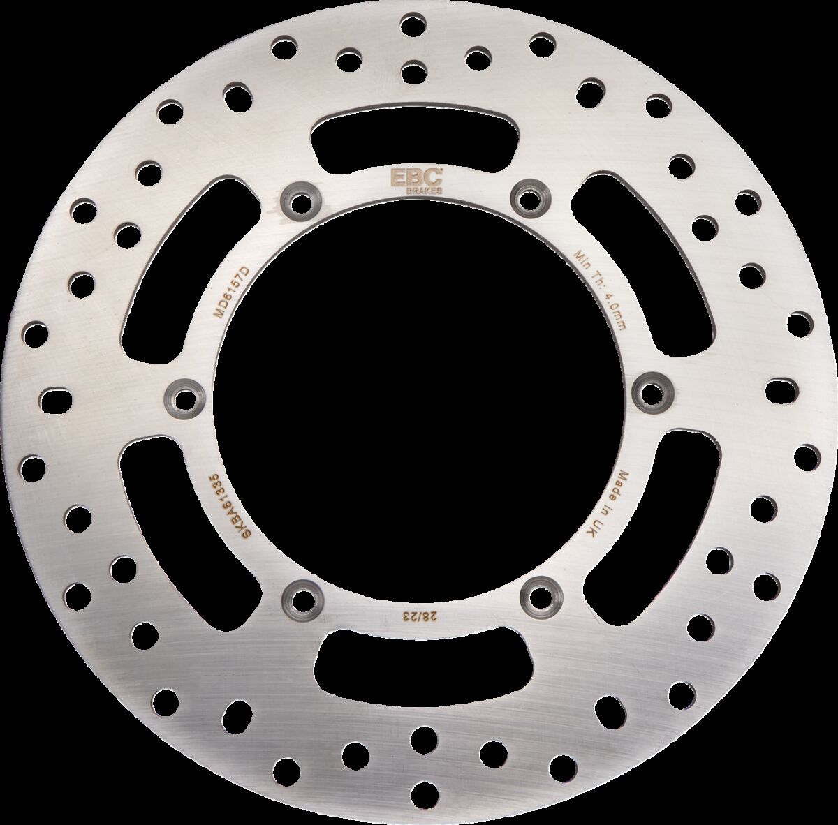 BRAKE ROTOR D-SERIES SOLID ROUND OFFROAD