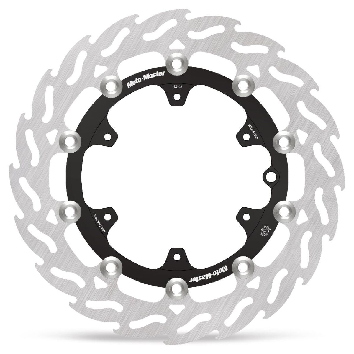 BRAKE ROTOR FLOATING FLAME BLACK