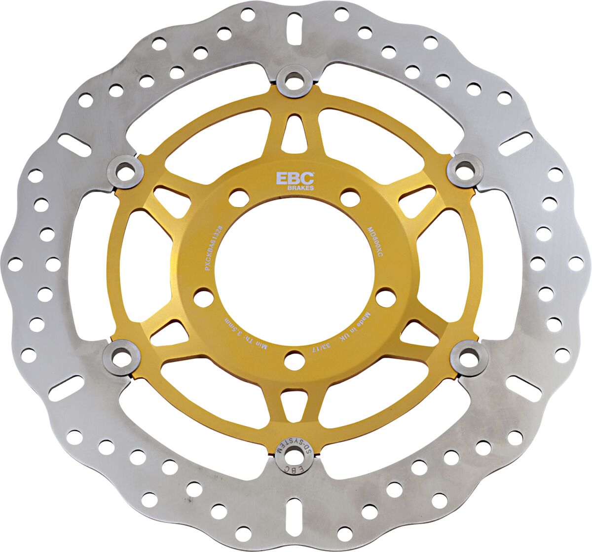 BRAKE ROTOR XC SERIES FLOATING CONTOUR