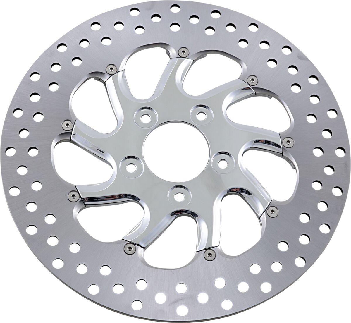 BRAKE ROTOR FLOATING FRONT/LEFT TORQUE CHROME 11.8