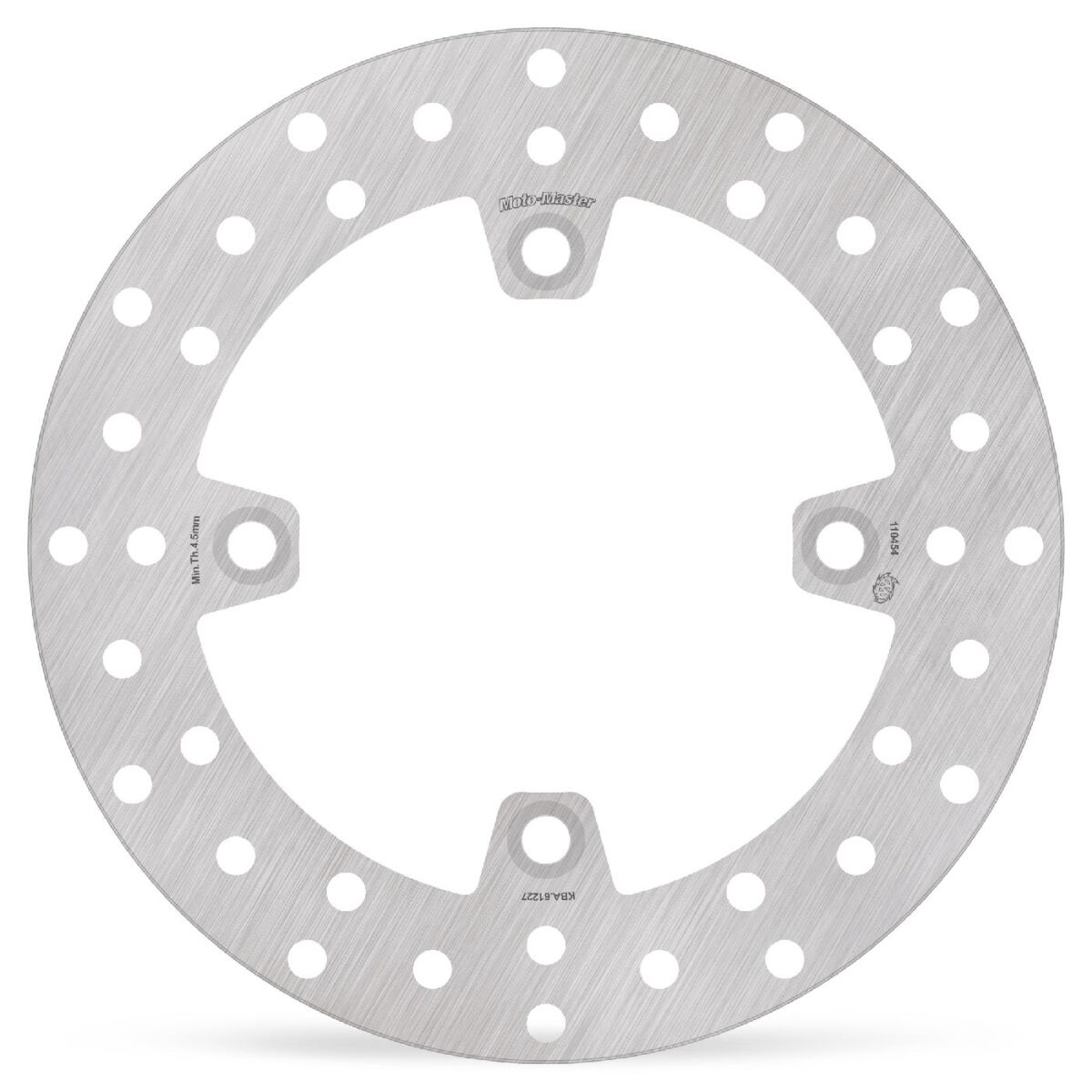 BRAKE ROTOR FIXED HALO ROUND NATURAL