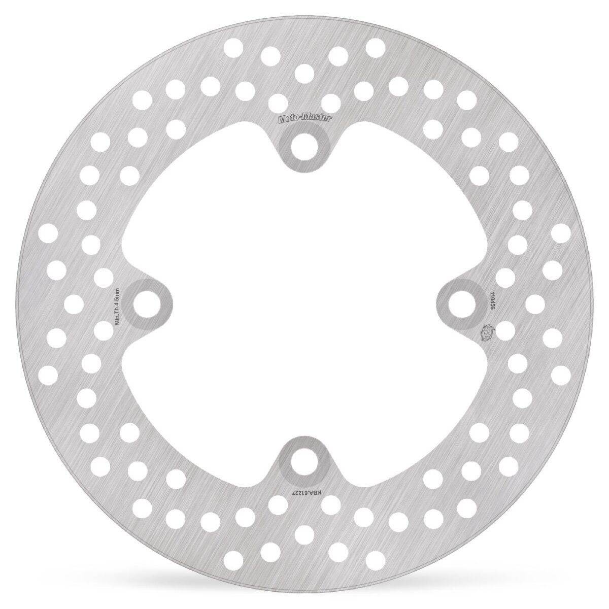 BRAKE ROTOR FIXED HALO ROUND NATURAL
