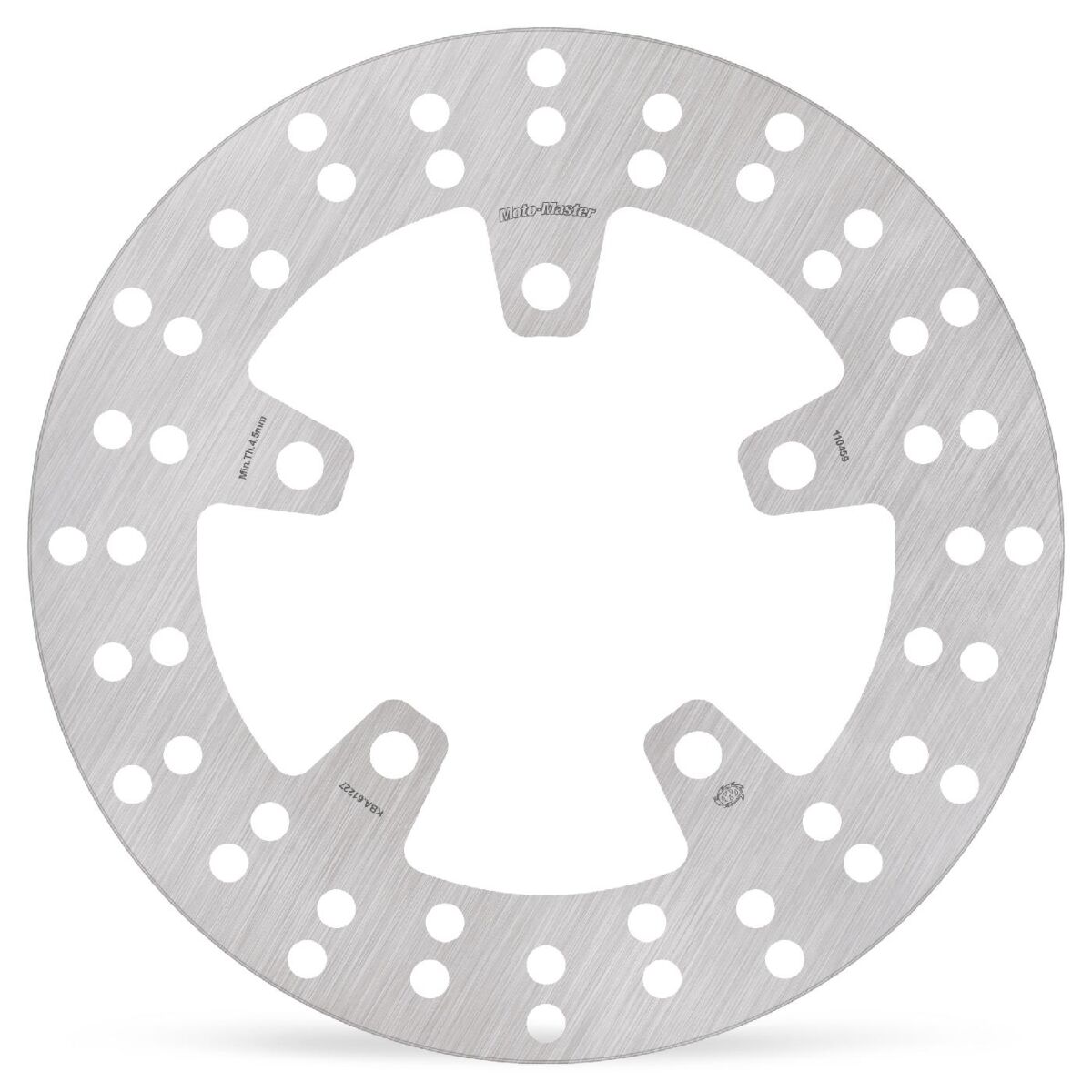 BRAKE ROTOR FIXED HALO ROUND NATURAL