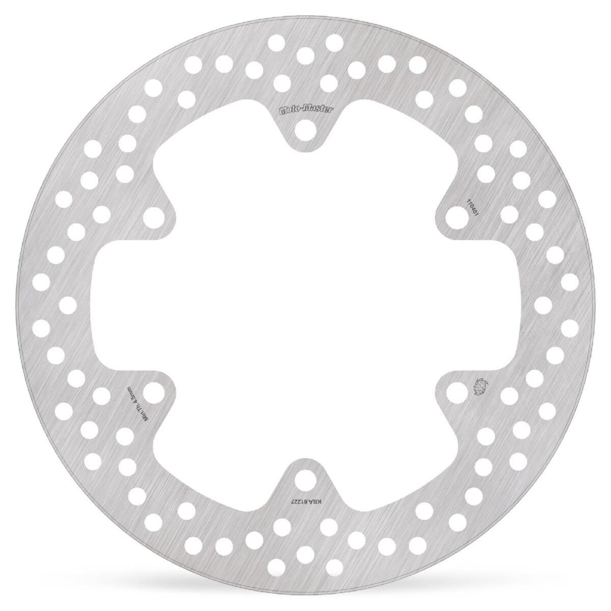 BRAKE ROTOR FIXED HALO ROUND NATURAL