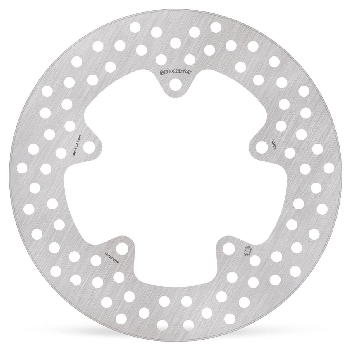 BRAKE ROTOR FIXED HALO ROUND NATURAL