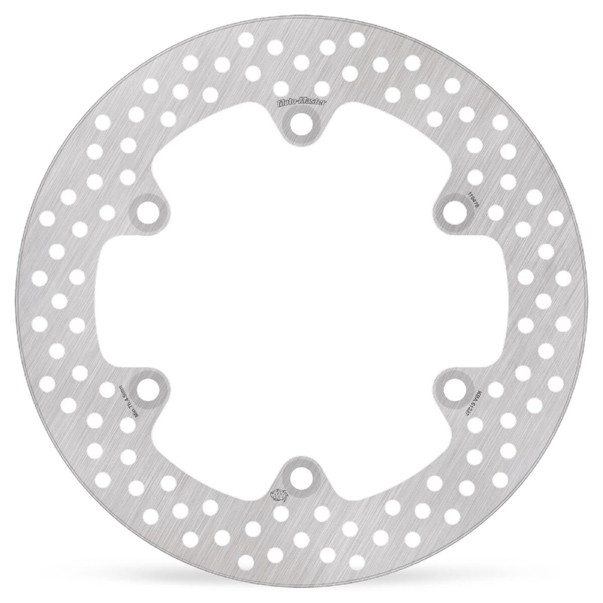BRAKE ROTOR FIXED HALO ROUND NATURAL