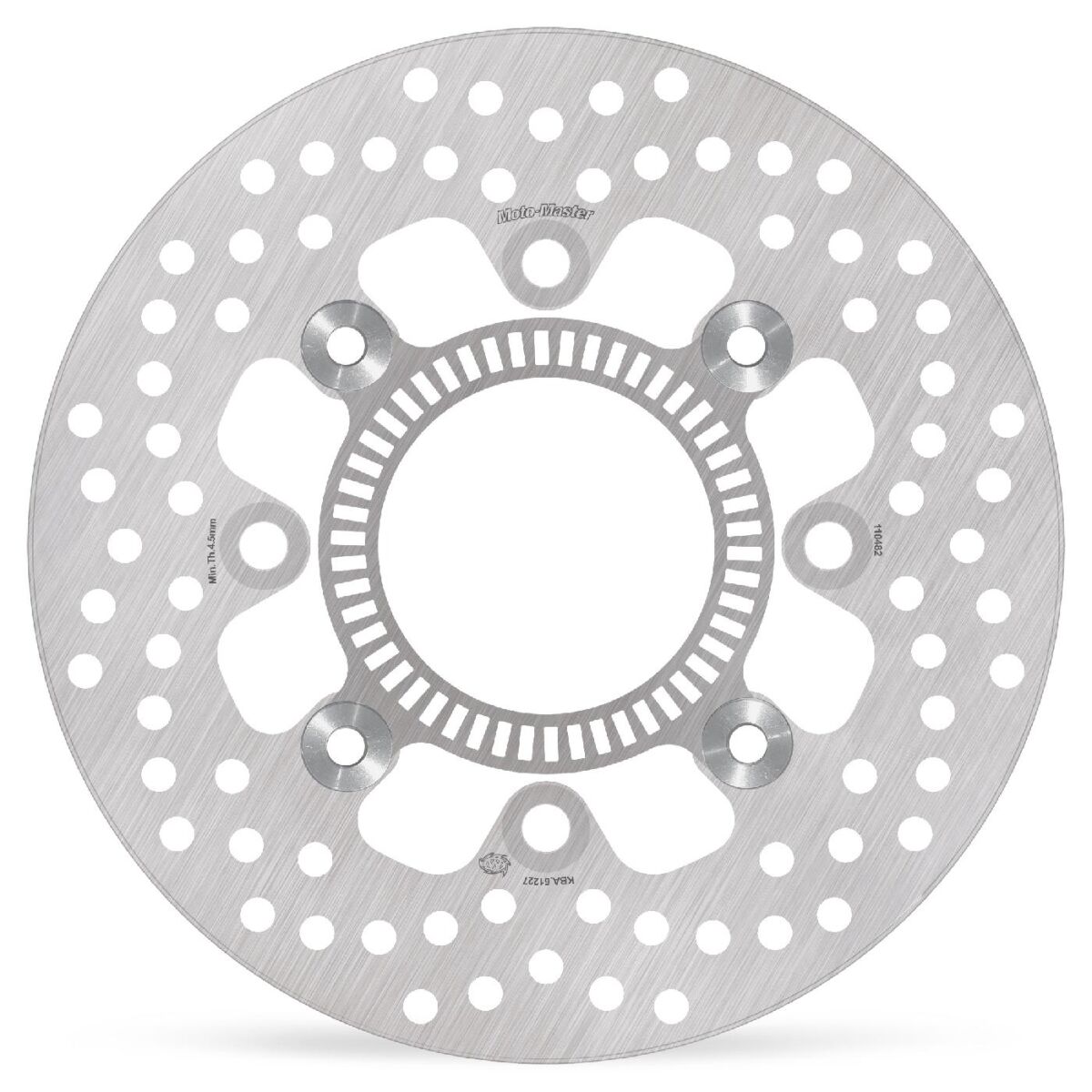 BRAKE ROTOR FIXED HALO ROUND NATURAL