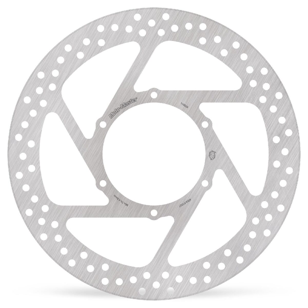 BRAKE ROTOR FIXED HALO ROUND NATURAL