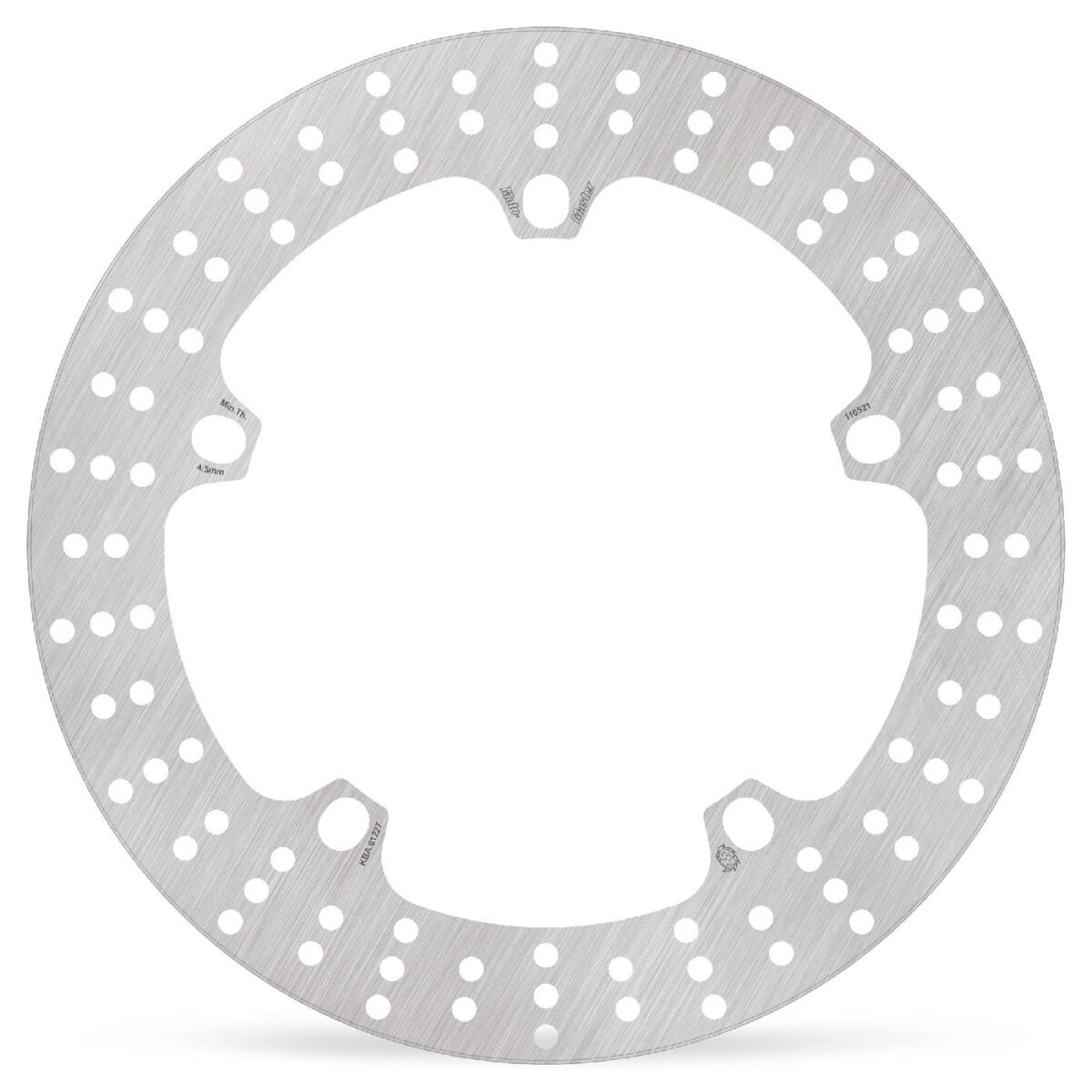 BRAKE ROTOR FIXED HALO ROUND NATURAL
