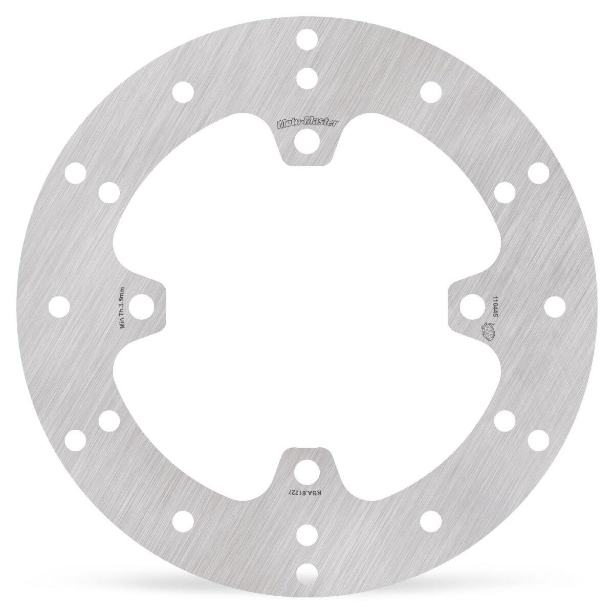 BRAKE ROTOR FIXED HALO ROUND