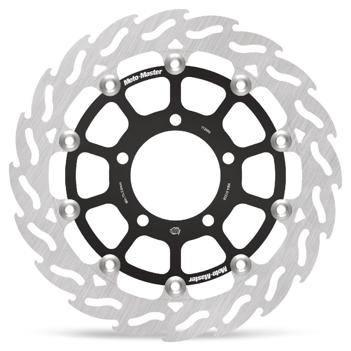 BRAKE ROTOR FLOATING FLAME BLACK