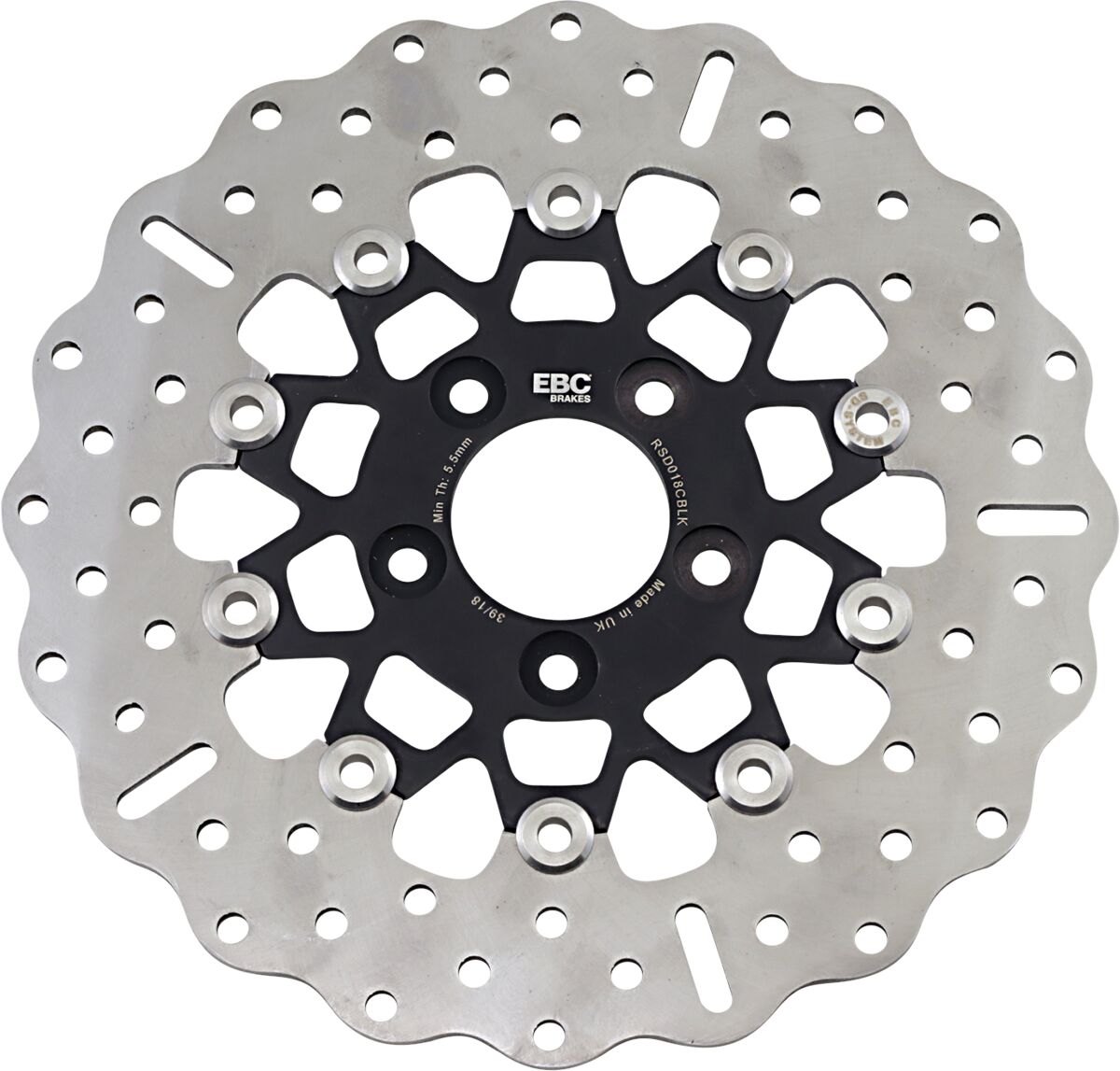 BRAKE ROTOR AMERICAN MOTORCYCLE FLOATING CONTOUR