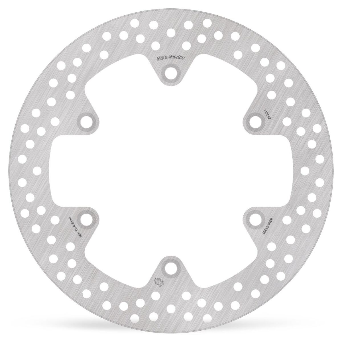 BRAKE ROTOR FIXED HALO ROUND NATURAL