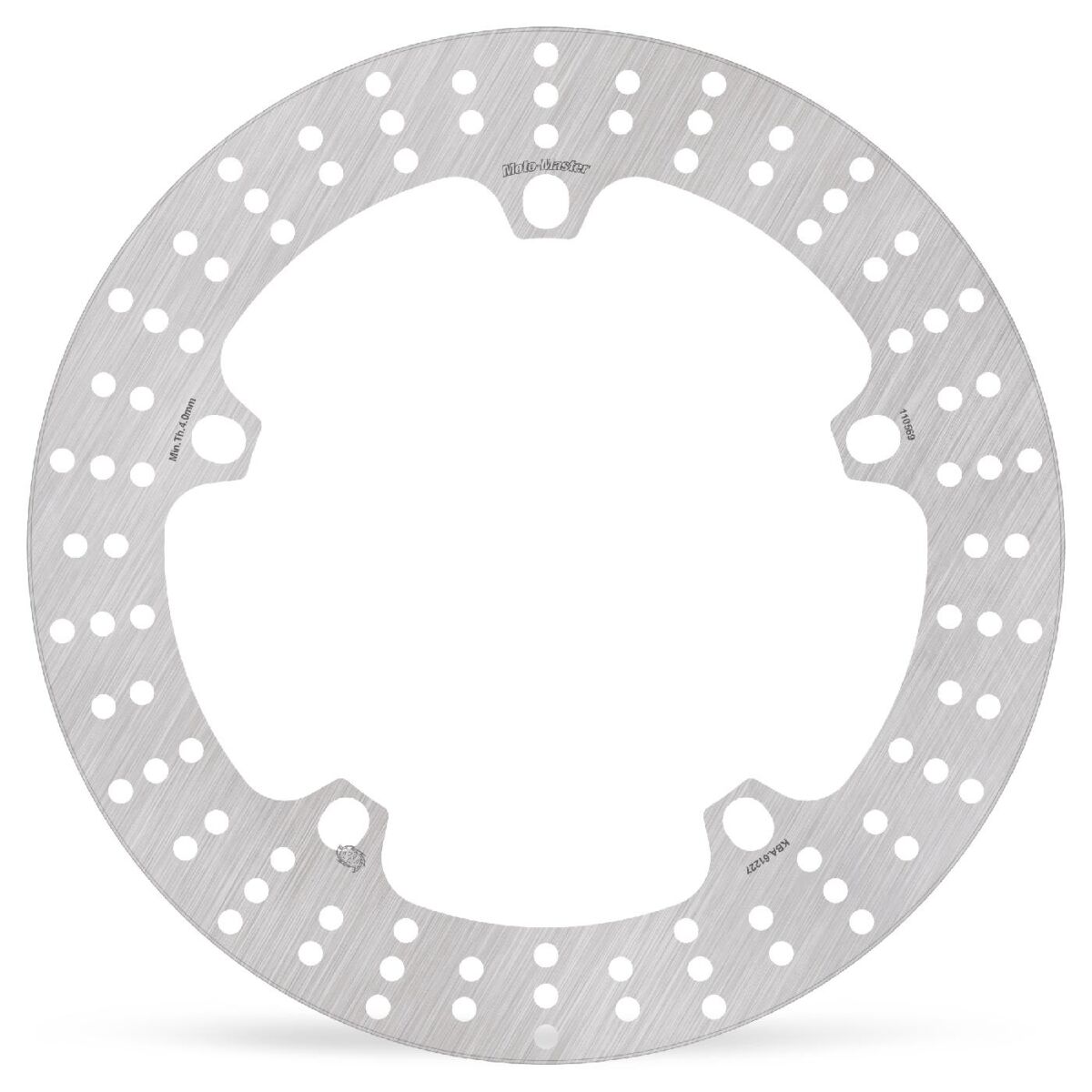 BRAKE ROTOR FIXED HALO ROUND NATURAL